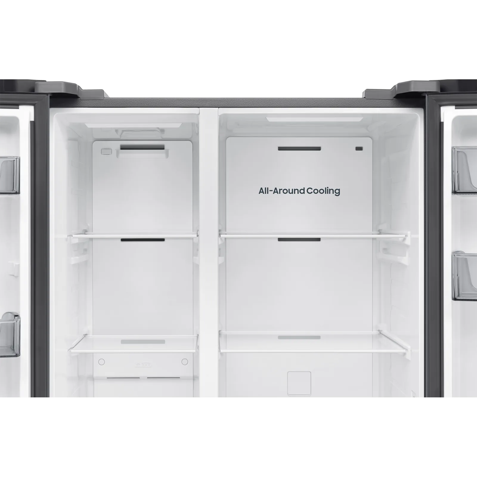 Samsung RS70F65QETTR 655L Side-by-Side Refrigerator – Silver feature view