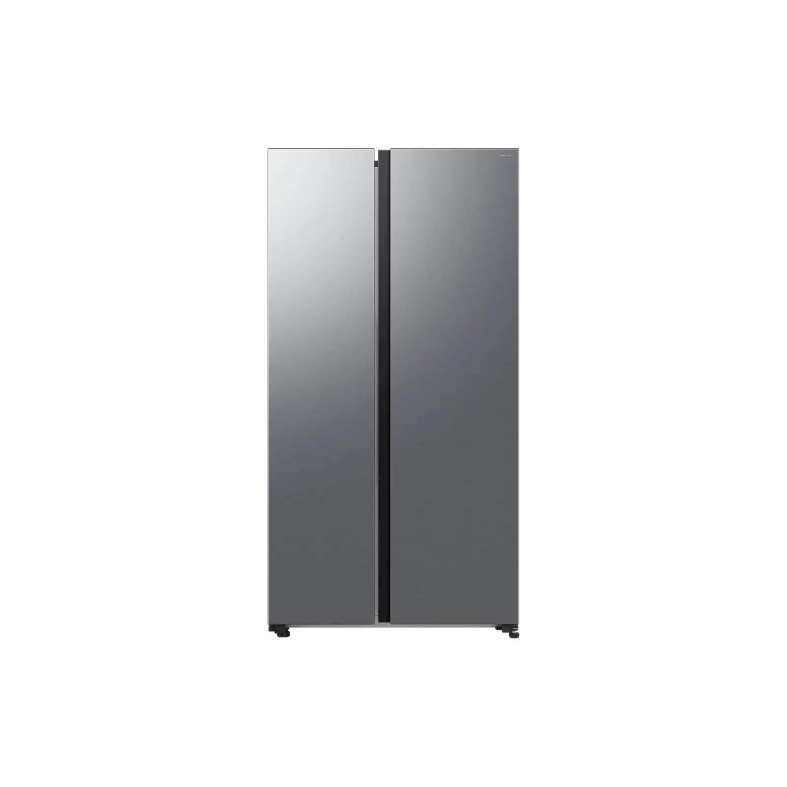 Samsung RS70F65QETTR 655L Side-by-Side Refrigerator – Silver front view