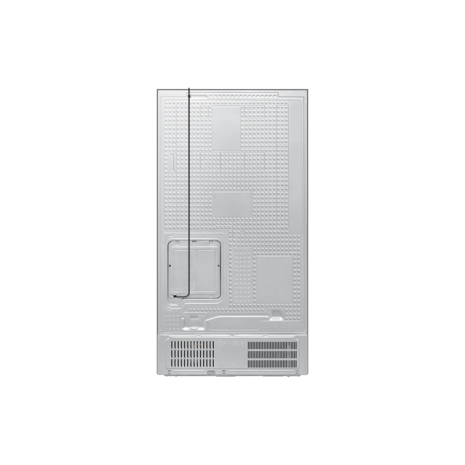Samsung RS70F65QETTR 655L Side-by-Side Refrigerator – Silver interior view