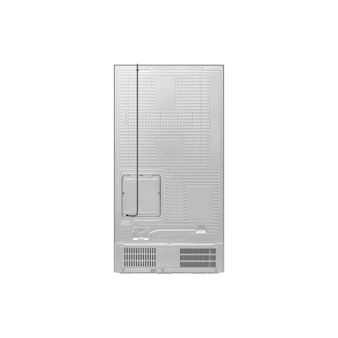 Samsung RS70F65QETTR 655L Side-by-Side Refrigerator – Silver interior view