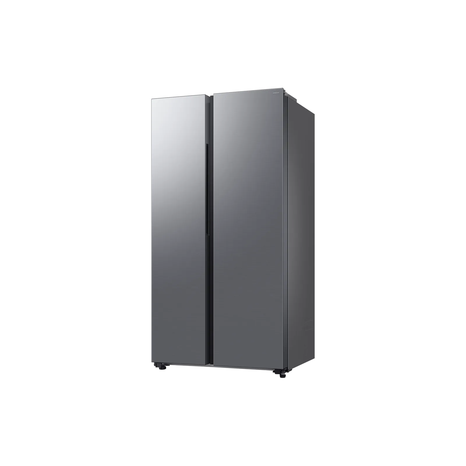 Samsung RS70F65QETTR 655L Side-by-Side Refrigerator – Silver open view