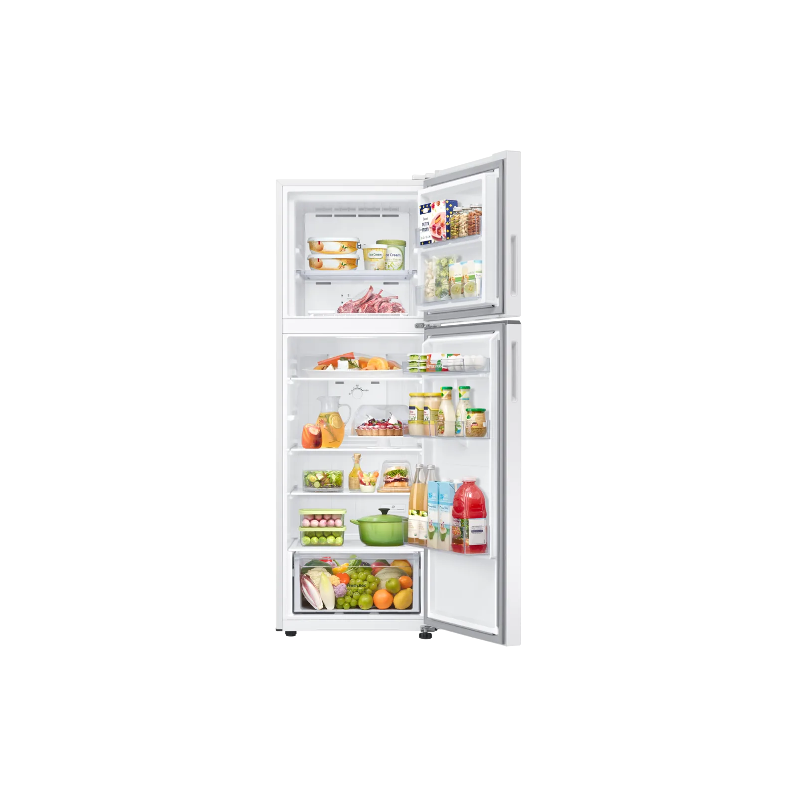 Samsung RT35CG5004WWRT 348L Top Mount Refrigerator – Snow White detail view