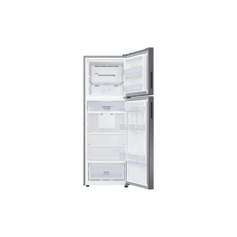 Samsung RT35CG5404S9AE 345L Top Mount Refrigerator – Silver side view