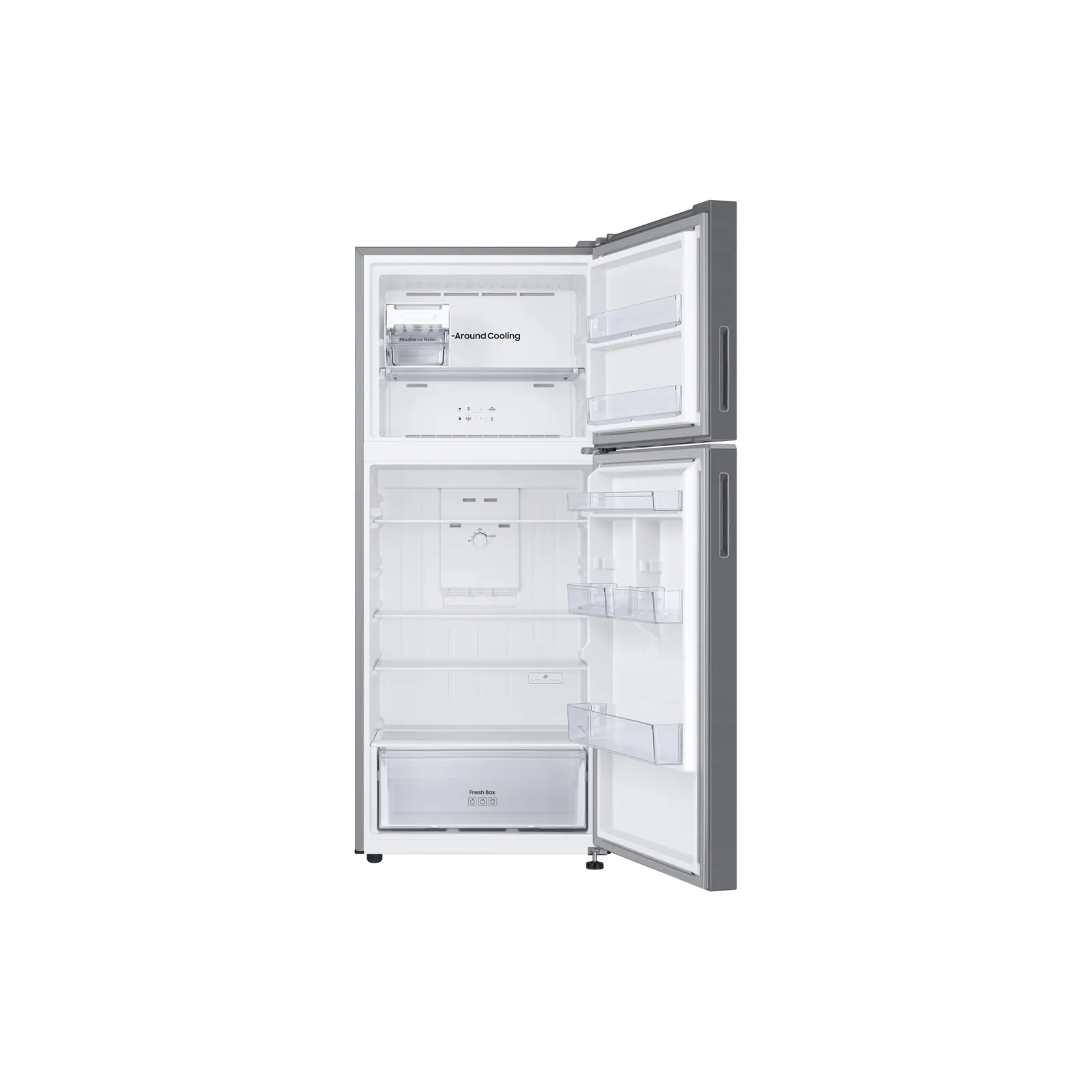 Samsung RT38CG6020S9RT 391L Top Mount Refrigerator – Silver side view