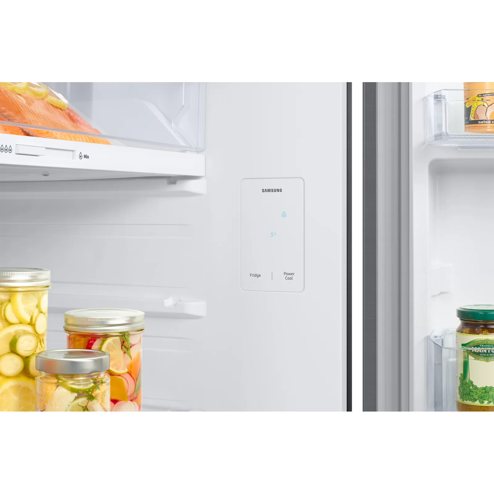 Samsung RT42CG6420S9RT 411L Top Mount Refrigerator – Silver feature view