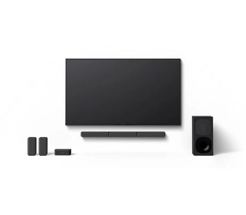 Sony HT-S40R 5.1ch home cinema soundbar with wireless rear speakers, with tv