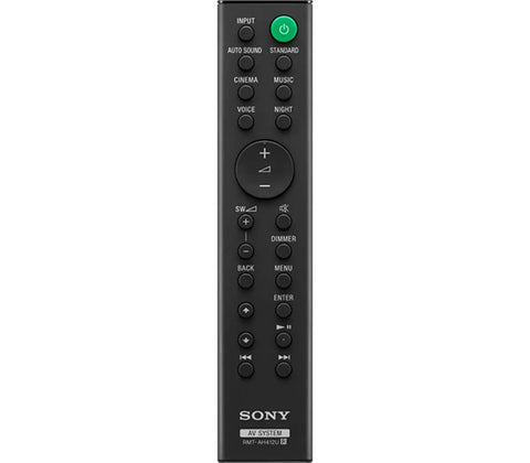 Sony HT-S40R 5.1ch home cinema soundbar with wireless rear speakers, remote