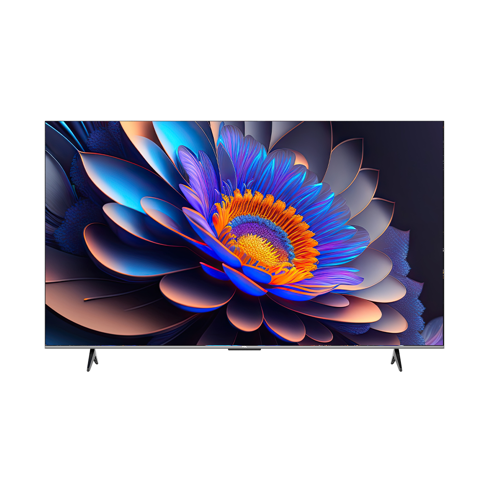 TCL 43 Inch T6D 4K QLED TV Perspective Angle View