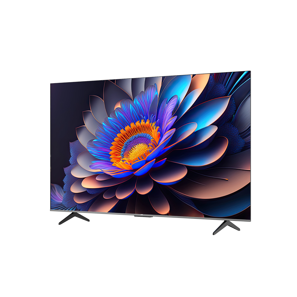 TCL 43 Inch T6D 4K QLED TV Right Angle View