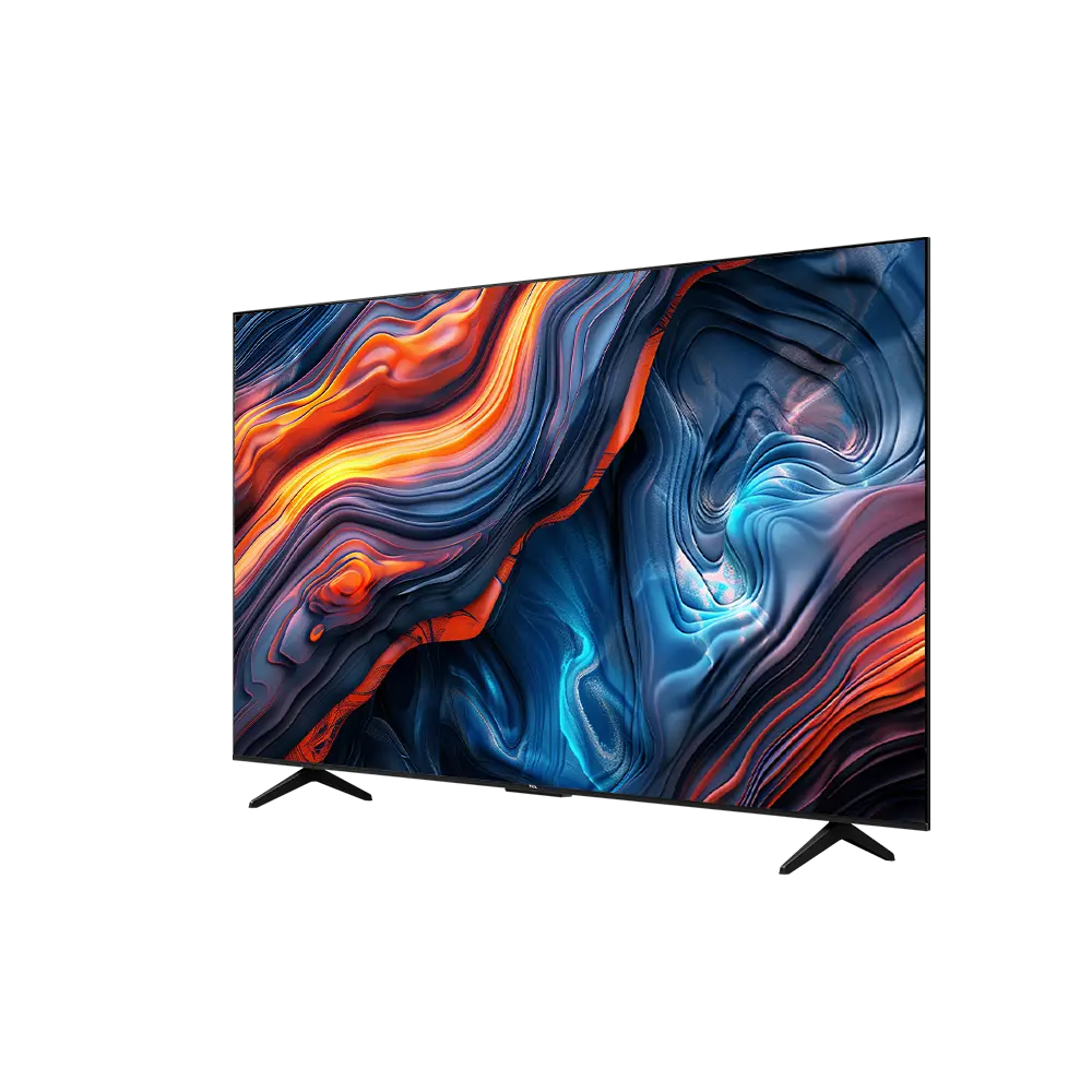 TCL 55 Inch T6D QLED Smart TV Side Profile View