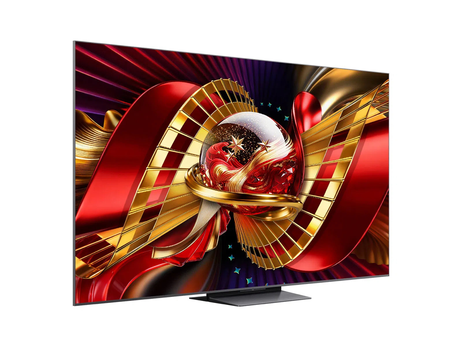 TCL 65 Inch C8L SQD-Mini LED TV Perspective Angle View