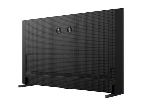 TCL 85 Inch C8L SQD-Mini LED Google TV Rear Angle & Ports View