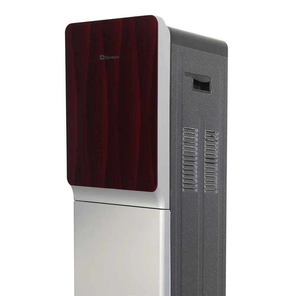 Dawlance WD-1051 Red Silver Glass Door Water Dispenser with Fridge Cabinet photo 2
