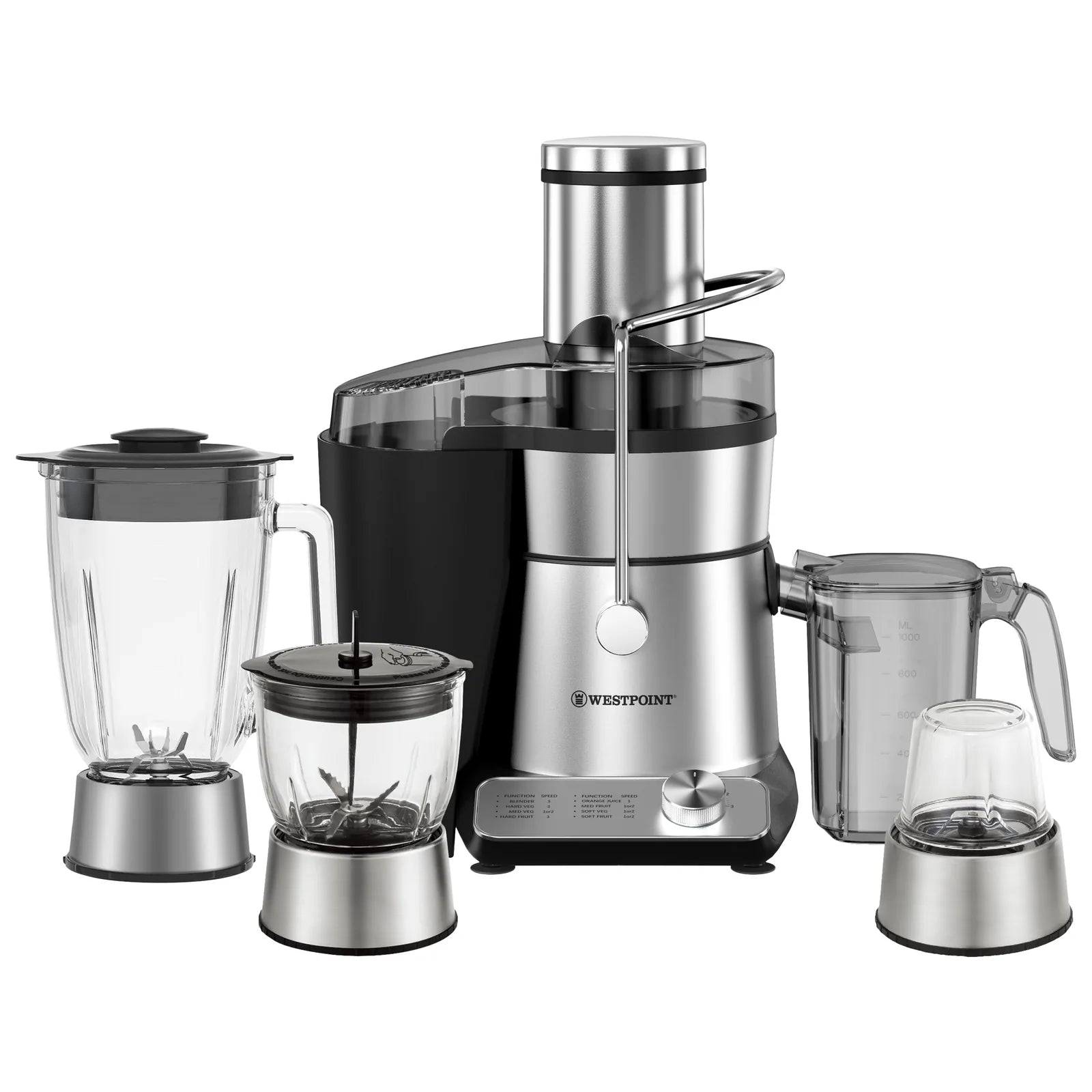Westpoint WF-1845 Juicer Blender — front view | Price in Pakistan | ShandaarBuy