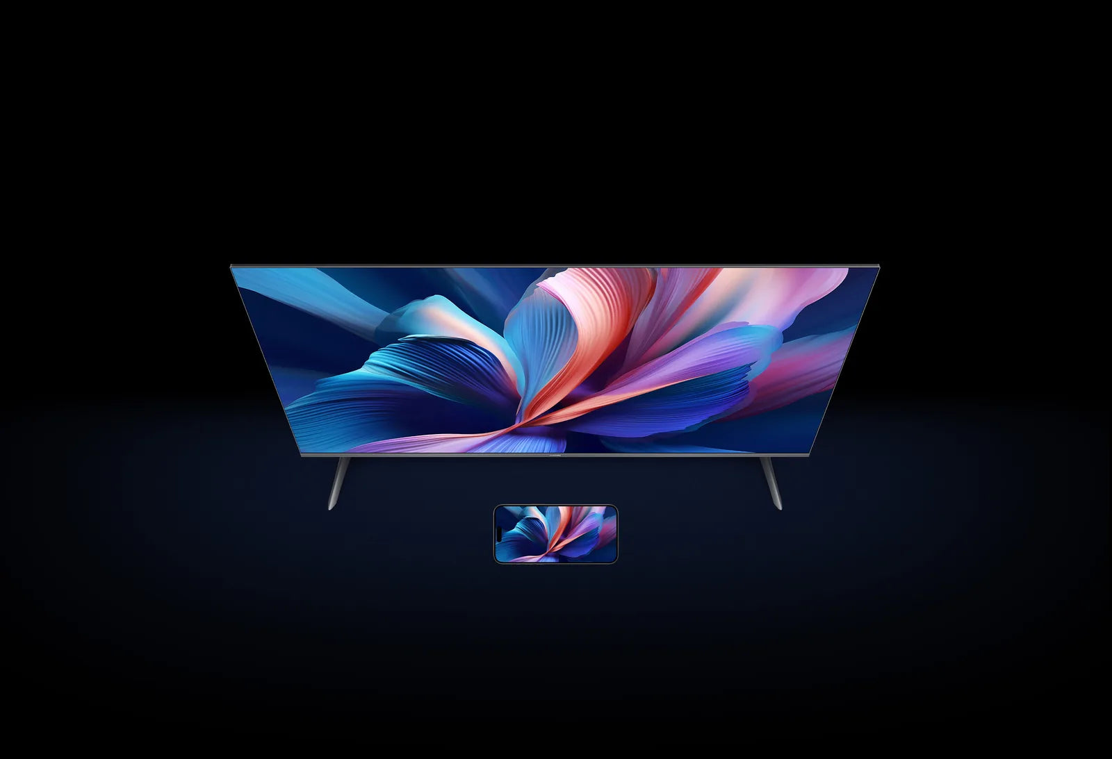 Xiaomi 55" A Pro 55 2026 4K QLED Smart Google TV side view