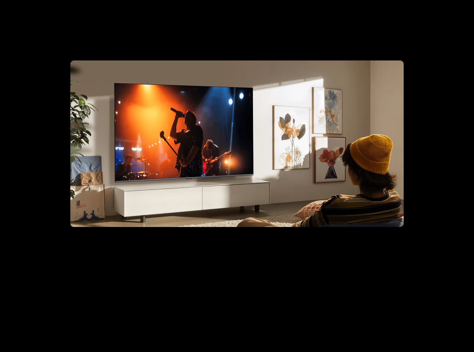 Xiaomi 75" S Mini LED 75 2026 4K QD-Mini LED Google TV ports view