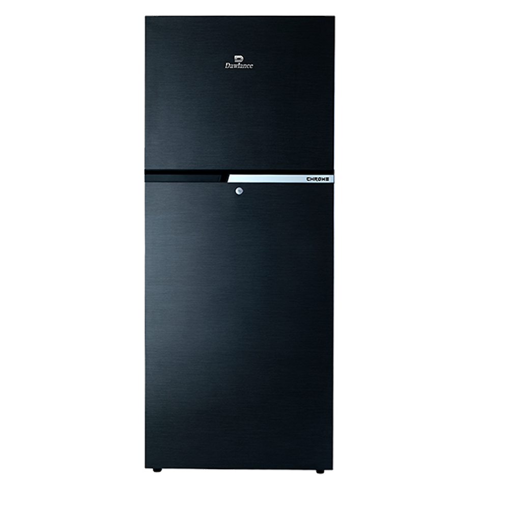 Dawlance-9173-WB-Chrome-Hairline-Black-Refrigerator