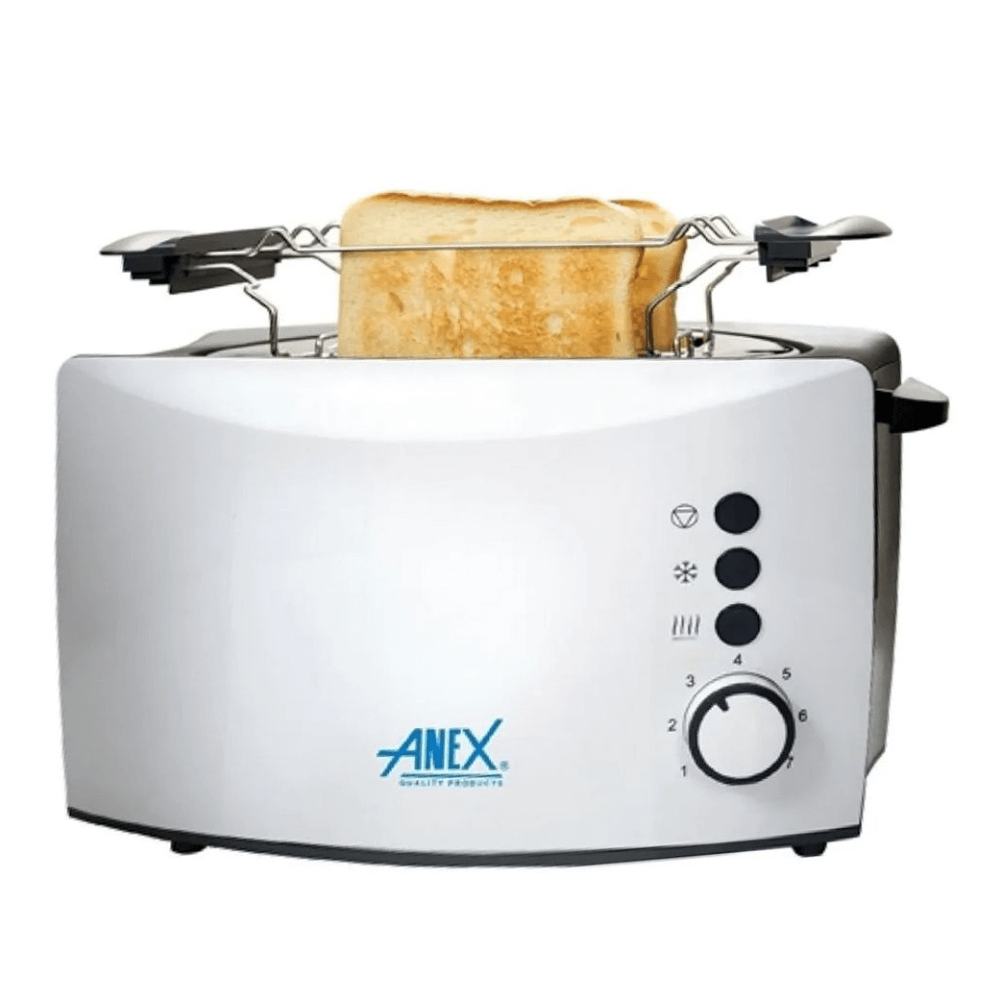 Anex  AG-3003 Deluxe 2 Slice Toaster  Anex  AG-3003 Deluxe 2 Slice Toaster shandaarbuy.pk    
Anex  Deluxe 2 Slice Toaster  