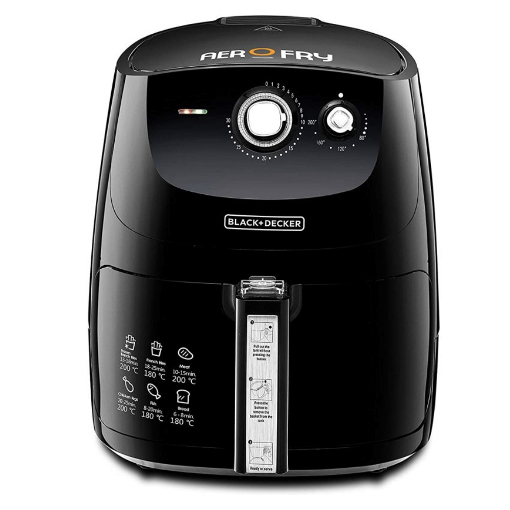 Black+Decker-Aerofry-Xl-Air-Fryer-(Af550)