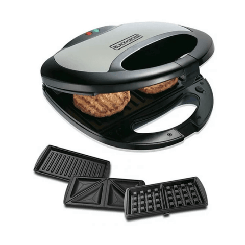 Black+Decker-3-In1-Sandwich,-Grill-And-Waffle-Maker-Ts2090