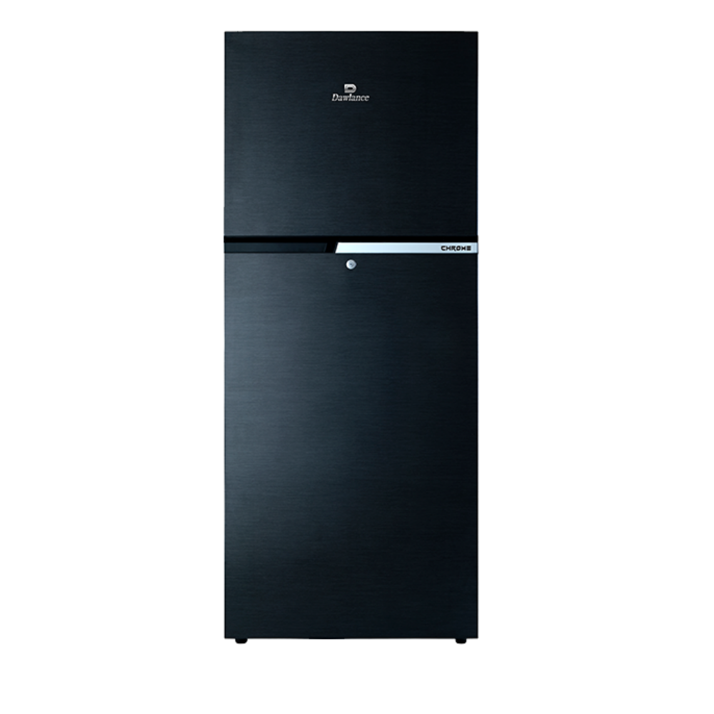 Dawlance-9191-WB-Chrome-Hairline-Black-Refrigerator